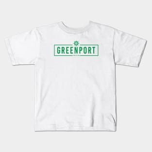 Hipster Greenport Kids T-Shirt